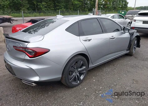 2022 Acura Tlx A-Spec Package из США, поврежденный, VIN 19UUB5F57NA005193